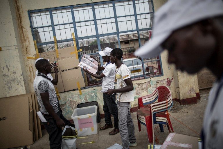 Violence as Burundi votes with president seeking re-election