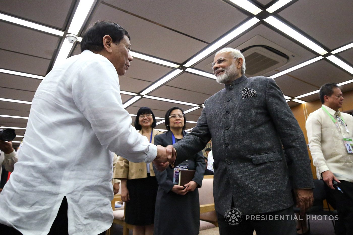 Duterte arrives in India