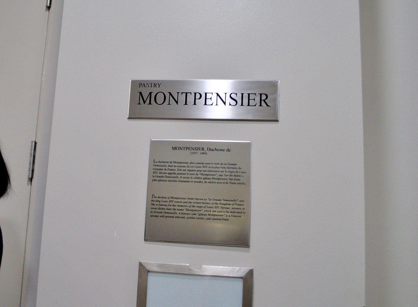 MONTPENSIER. Also known as the 'pastry room.' Photo by Steph Arnaldo/Rappler 