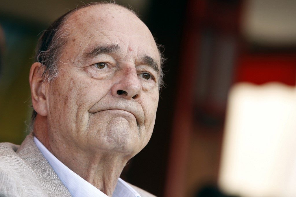 Former French president Jacques Chirac dead at 86