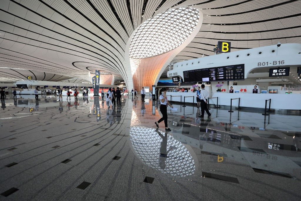 Beijing opens glitzy airport ahead of China’s 70th anniversary