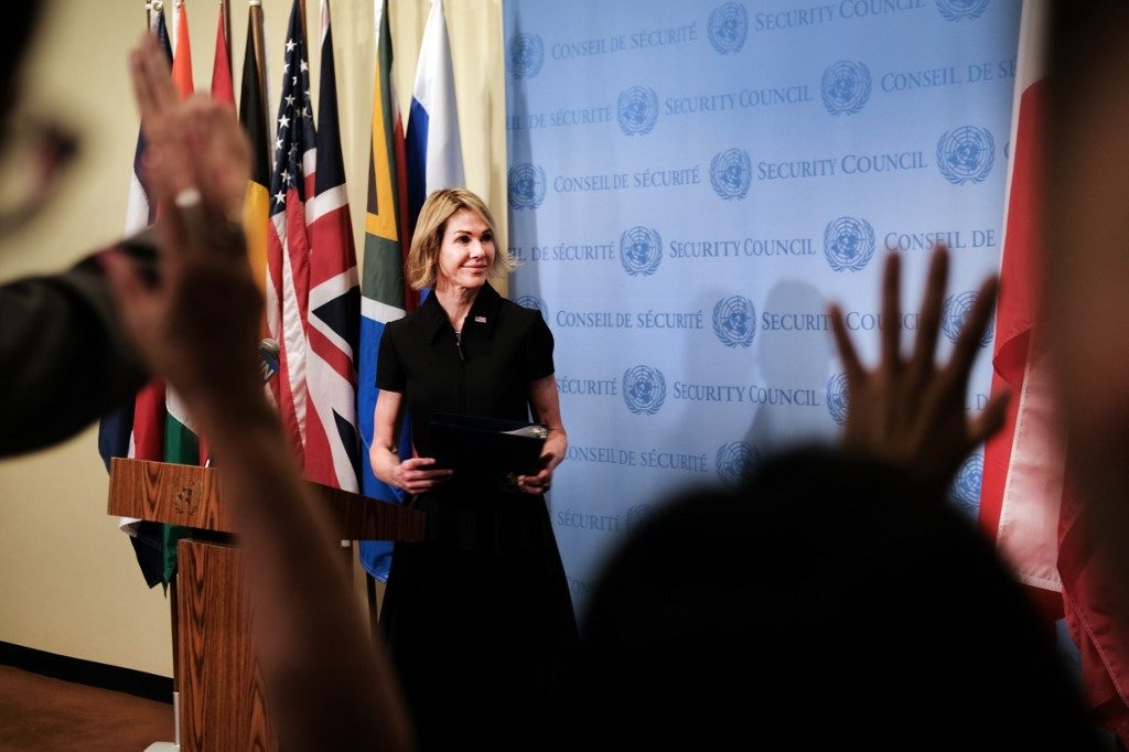 New U.S. ambassador takes up post at United Nations