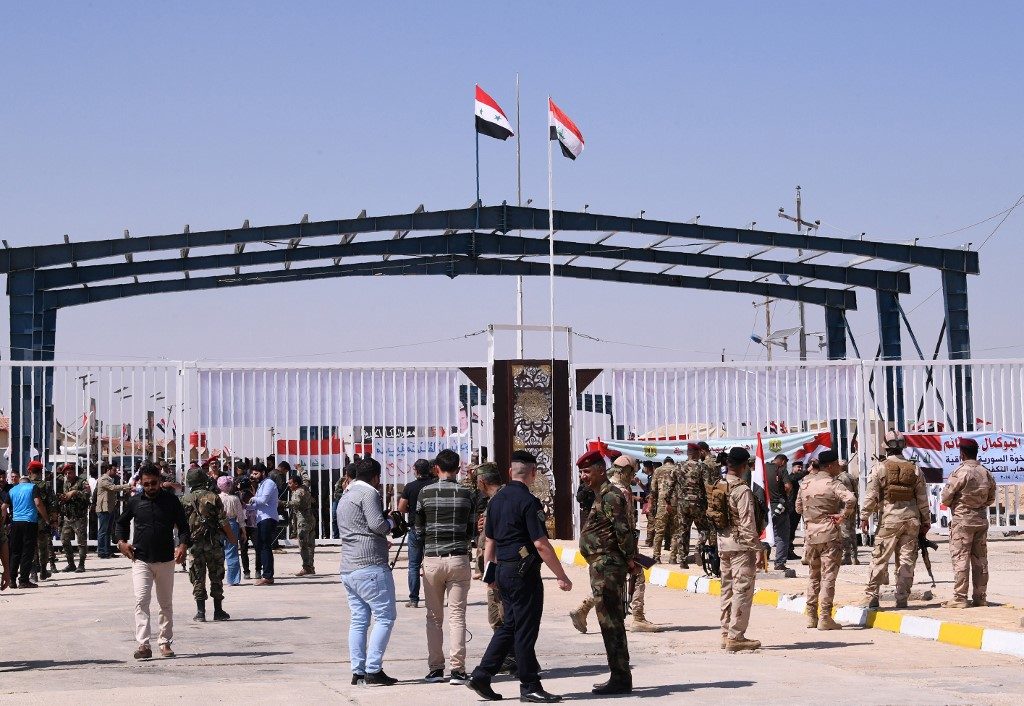 Iraq, Syria reopen major border crossing retaken from ISIS
