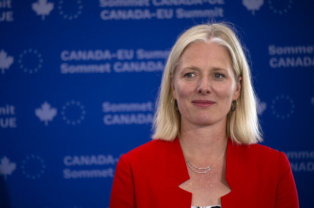 As climate debate heats up, Canada environment minister gets security detail