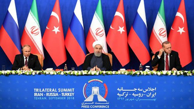 Erdogan hosts Putin, Rouhani for Syria summit