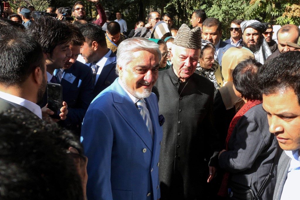 Abdullah claims win over Ghani in Afghan vote well ahead of results