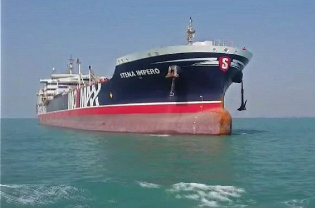 British-flagged tanker heads into Dubai port after Iran release