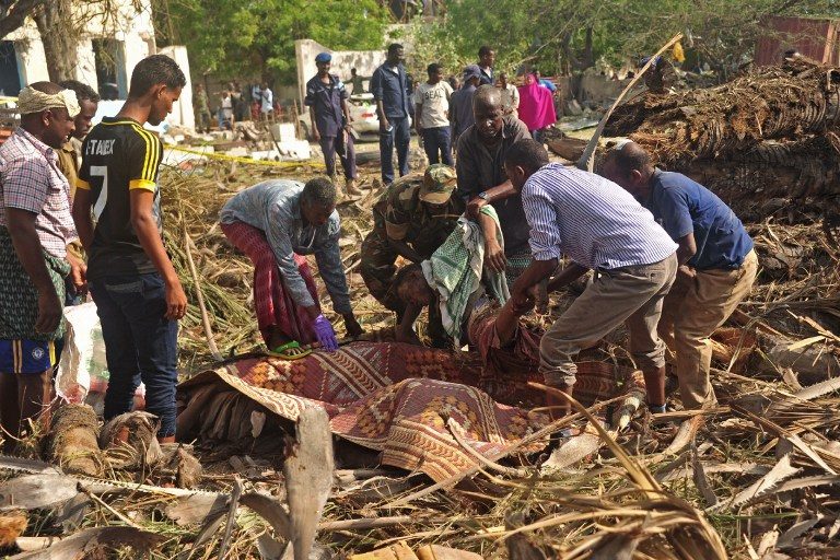 Somalia suicide truck bombing kills more than 20