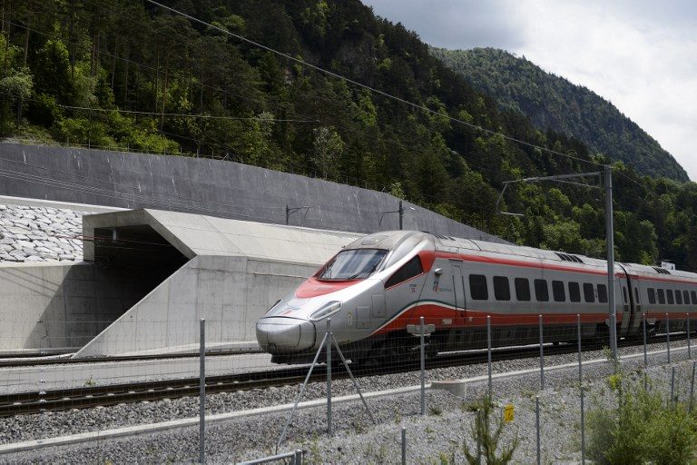 World’s longest tunnel begins regular service in Switzerland