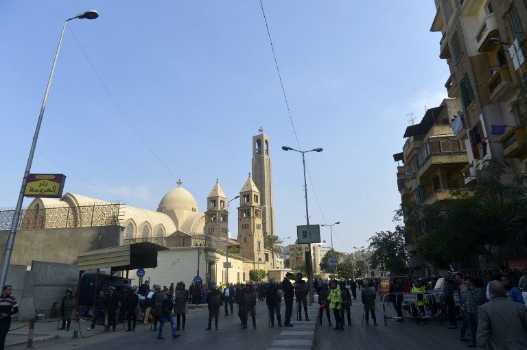 Bomb attack kills at least 25 near Cairo Coptic cathedral