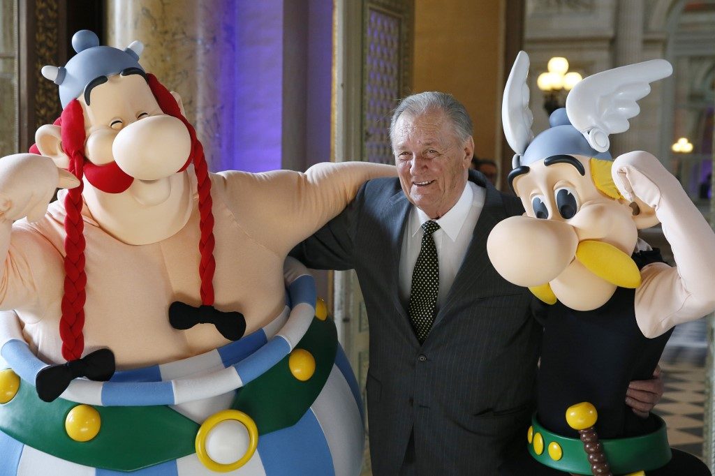 ‘Asterix’ co-creator Albert Uderzo dies aged 92