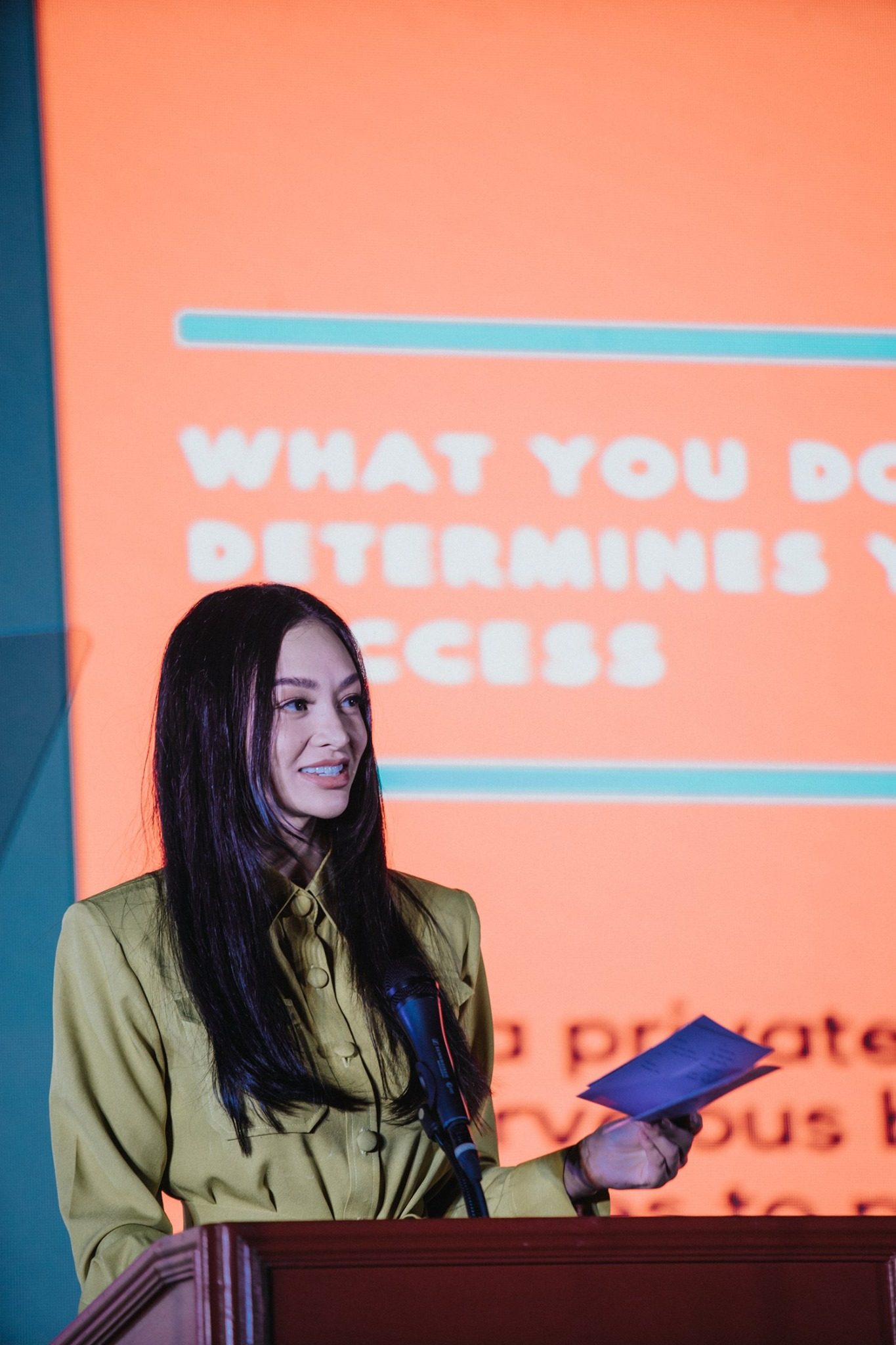 LESSONS. Kylie Verzosa shares the lessons she learned from being a beauty queen, which she continues to use today despite venturing into other fields. Photo from Spark Philippines 