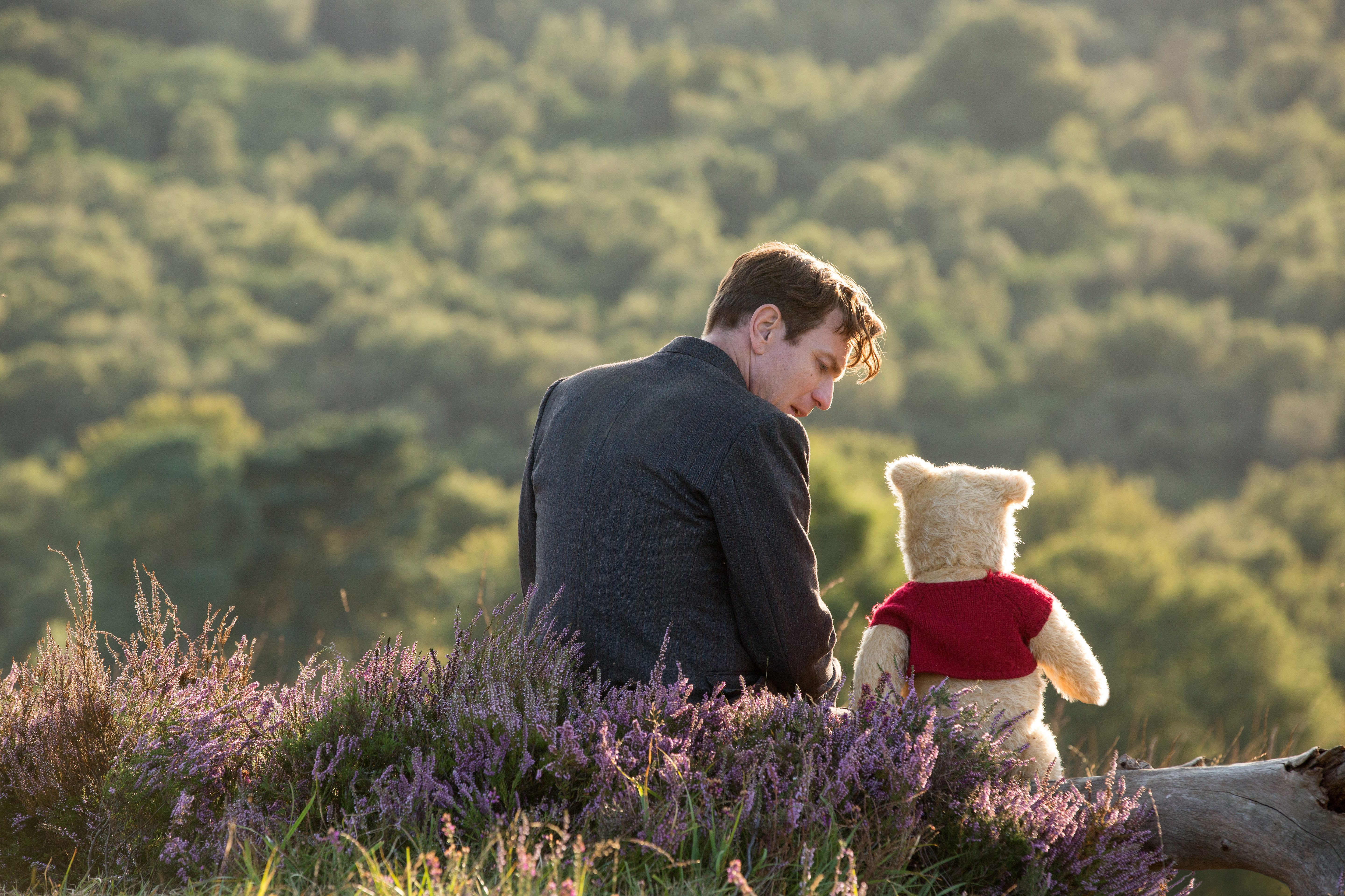 REUNION. Christopher Robin and pal Winnie the Pooh spend sometime together.  
