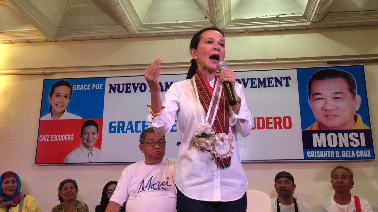 Grace Poe tells Zamboanga: FPJ’s fight ‘not yet over’