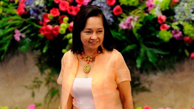 BETTER DAYS. Prior to her hospital detention, Pampanga Representative Gloria Arroyo was able to work in Congress. Photo from AFP