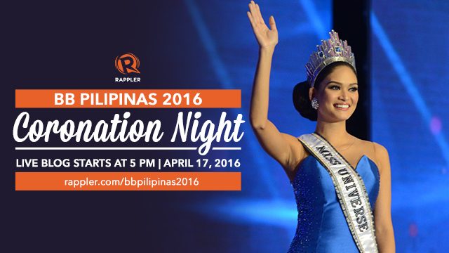 LIVE COVERAGE: Binibining Pilipinas 2016 coronation night results