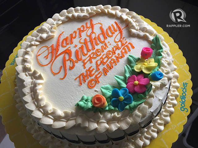Makati names Goldilocks as supplier of birthday cakes