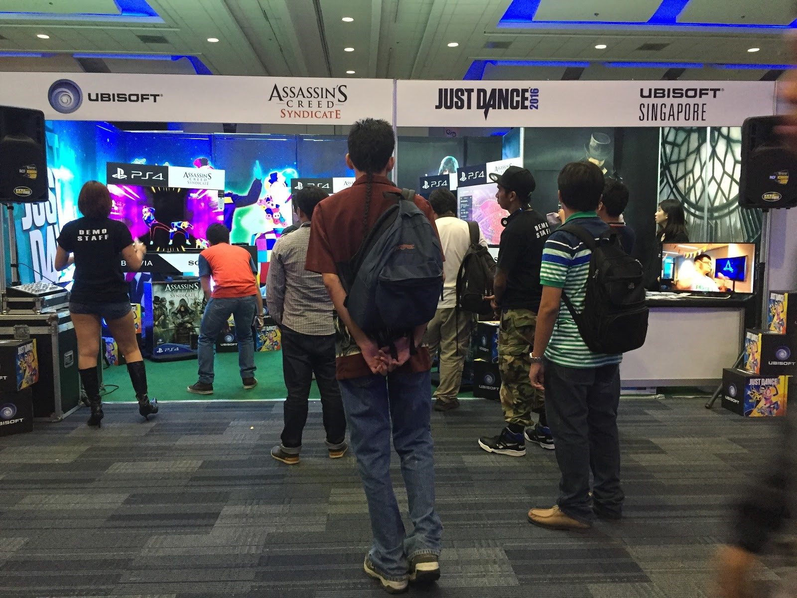Ubisoft was one of the first big names to attend the ESGS. Now they have a studio in the Philippines. Photo by Nadine Pacis/GameProgression.com 
