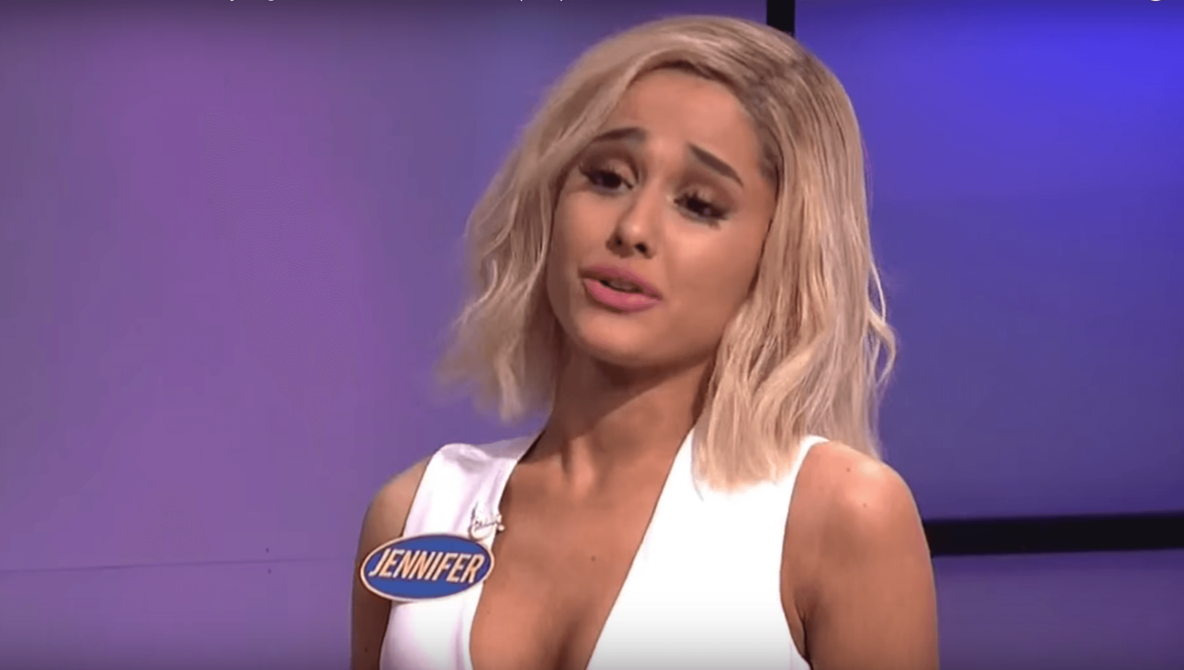 Ariana Grande pulls off Jennifer Lawrence impression in ‘SNL’ skit