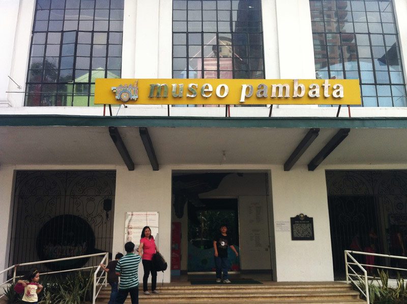 ENTER. Step into the entrance of Museo Pambata where learning begins  