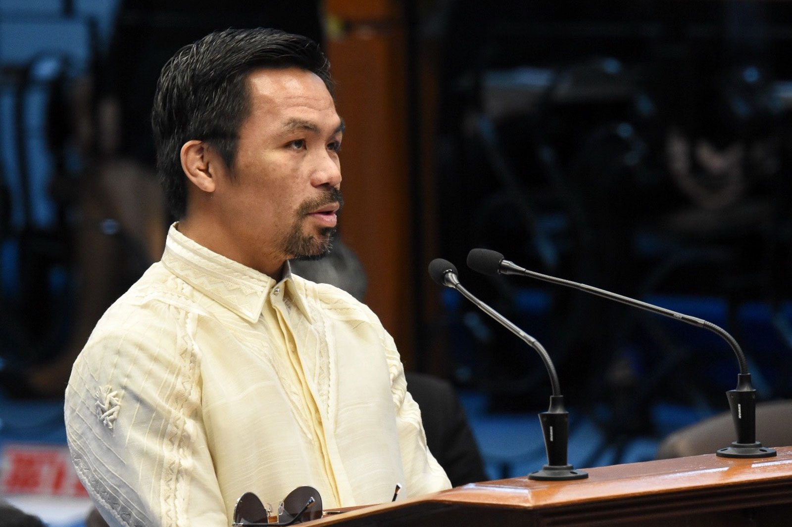 Pacquiao wants death penalty by firing squad for drug traffickers