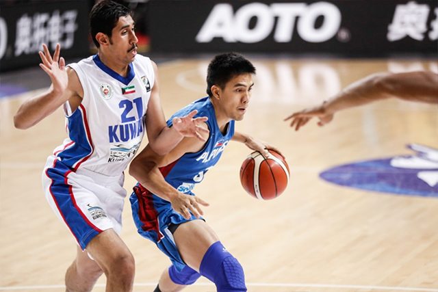 WATCH: JC Intal with the steal and dunk vs Kuwait