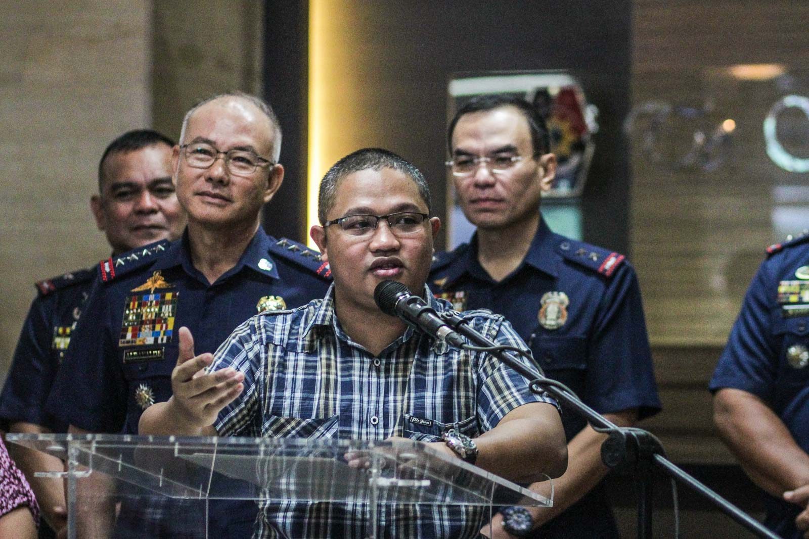 After calling him a liar, PNP hosts Bikoy’s press briefing