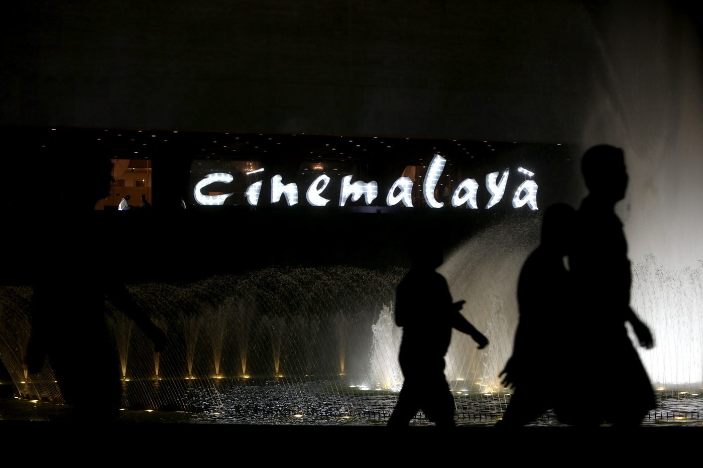 The cinemalaya logo illuminates during the opening of the independent film festival at the Cultural Center of the Philippines in Pasay City.
Photo by Inoue Jaene/Rappler 
