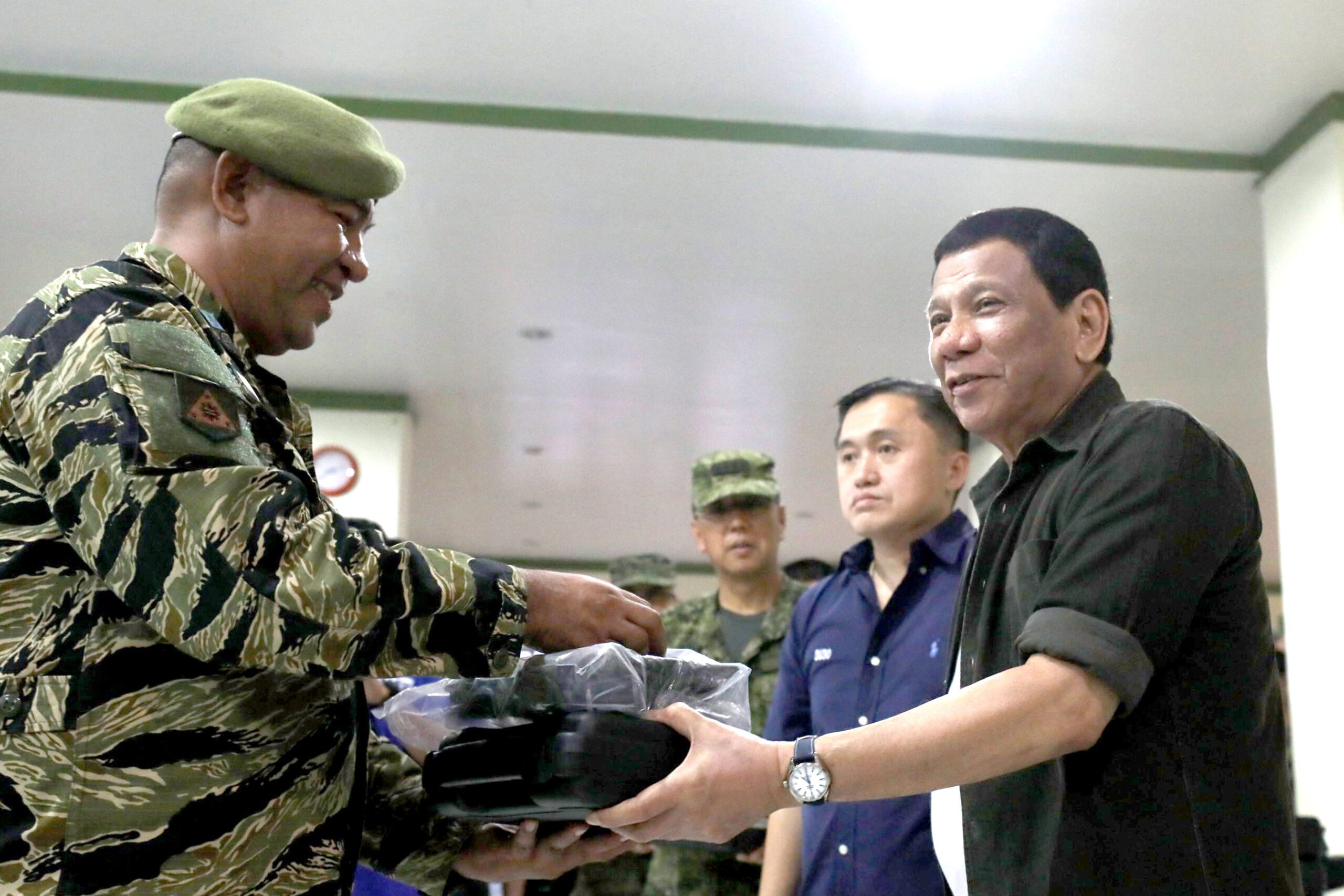 Duterte to law enforcers: Do not nurture loyalty to me