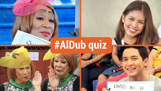 ‘AlDub’ quiz: Which ‘kalyeserye’ character are you?