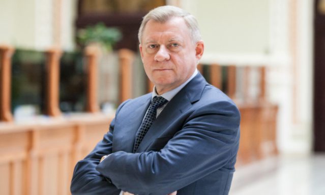 RESIGNATION. National Bank of Ukraine Governor Yakiv Smoliy. Photo from NBU website 