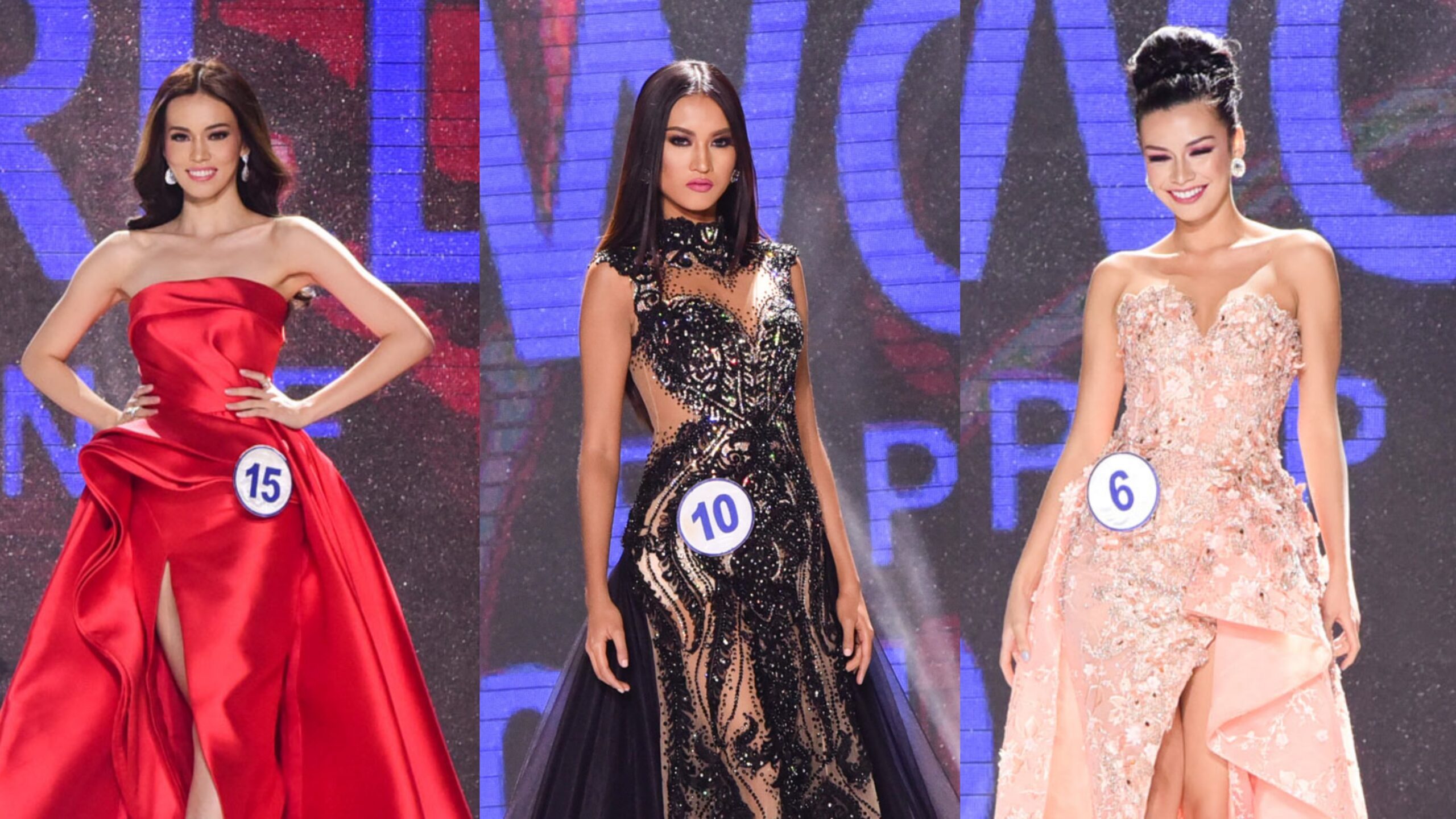 IN PHOTOS: Top 6 gowns at Miss World Philippines 2017