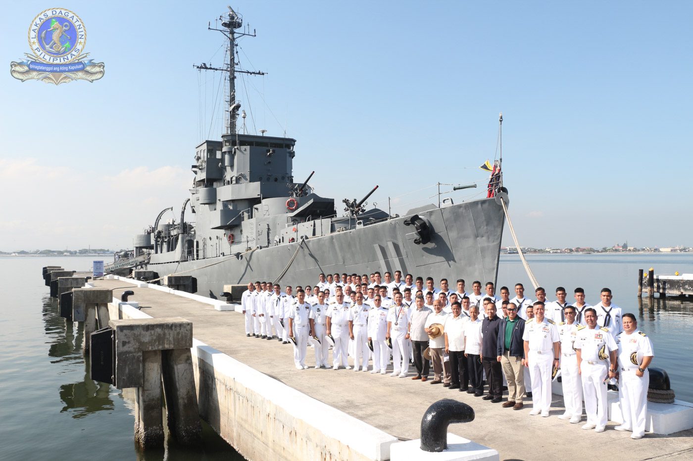 IN PHOTOS: PH Navy finally retires World War 2 warship
