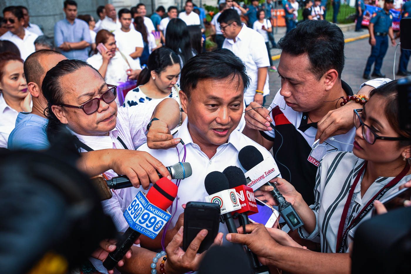 Tolentino bids for Senate anew, sets aside protest vs De Lima