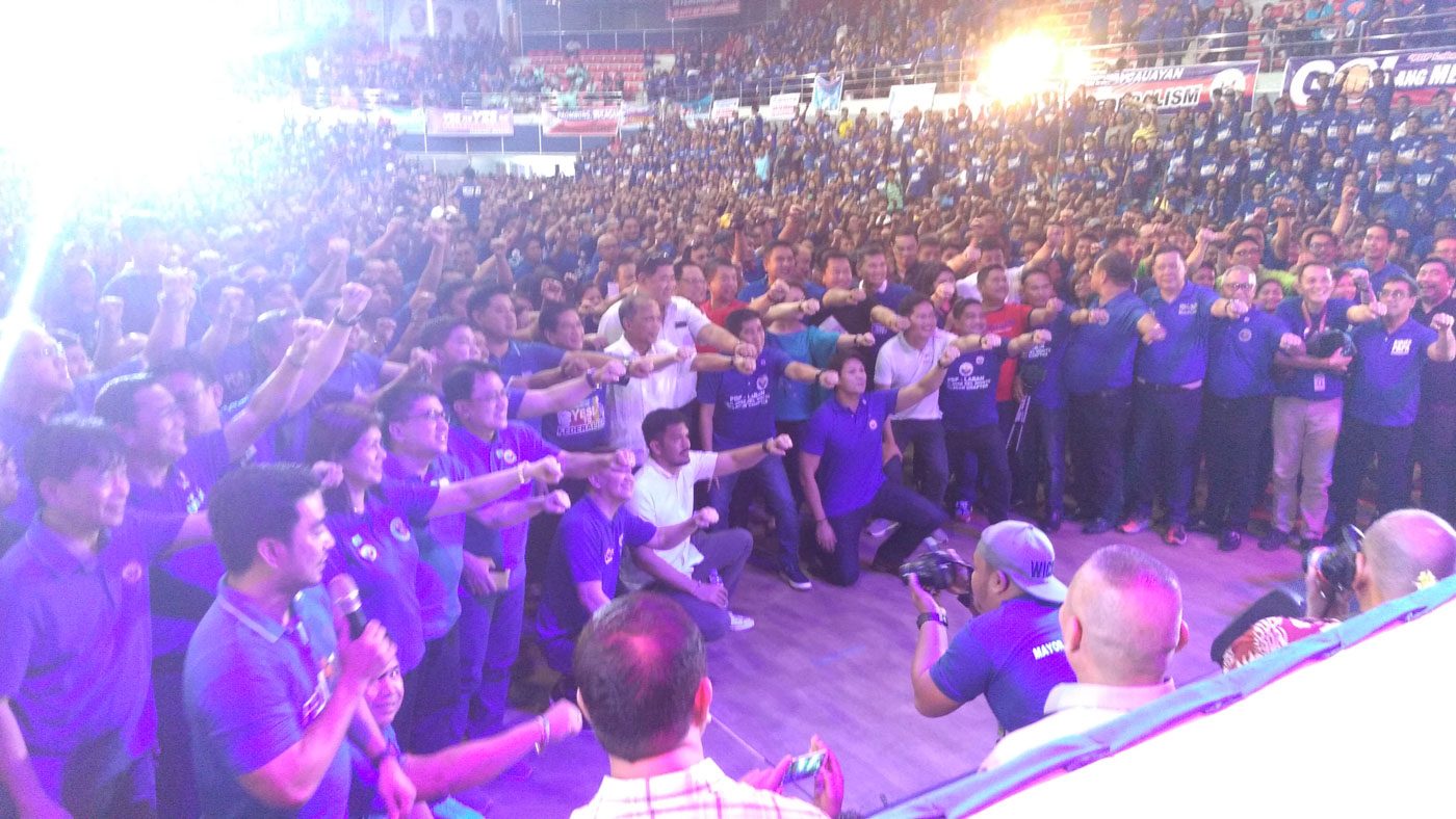 Show of force: 28,000 witness PDP-Laban oath-taking in Bulacan