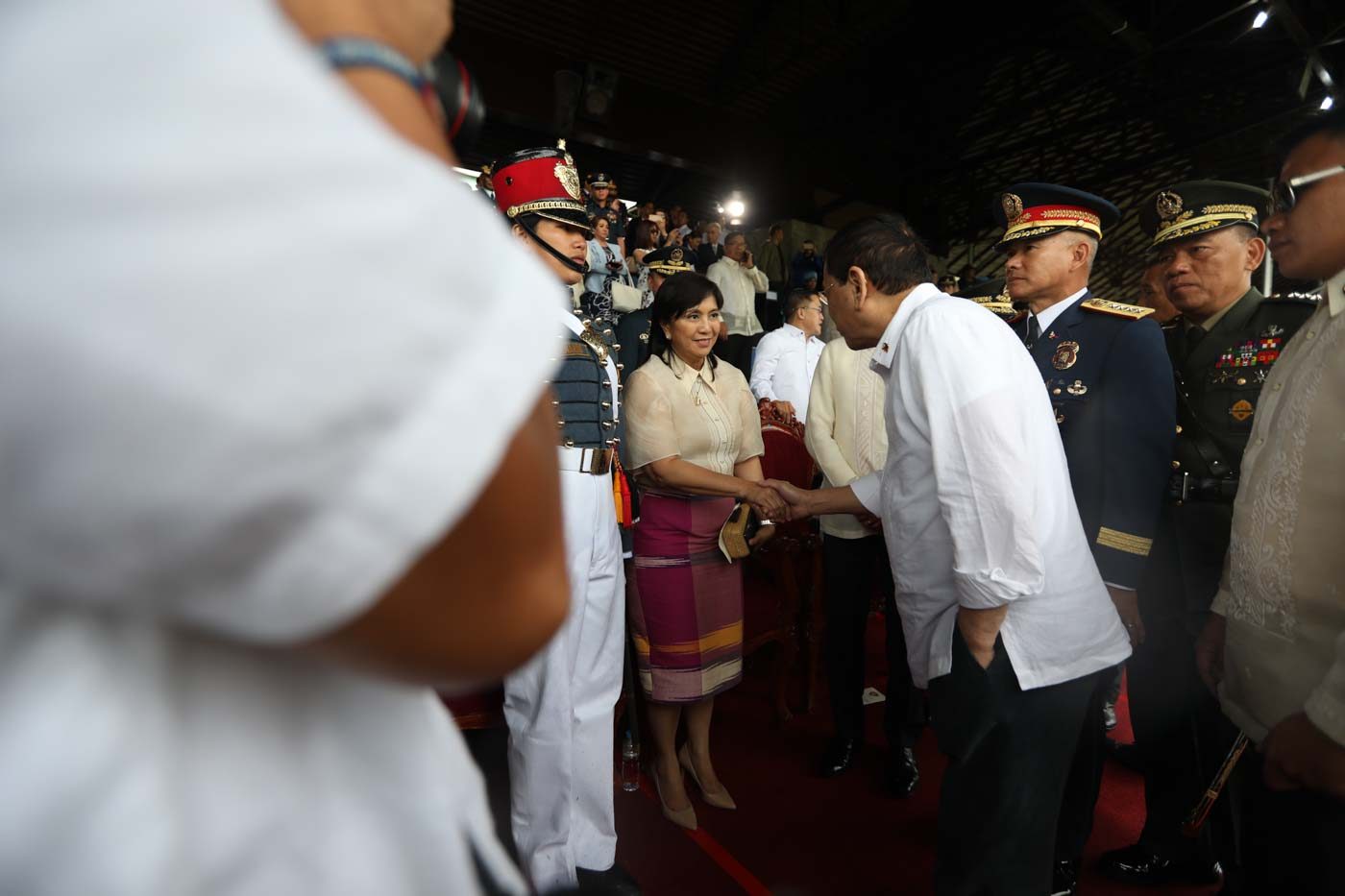 At midterm, Robredo wants better ties with Duterte