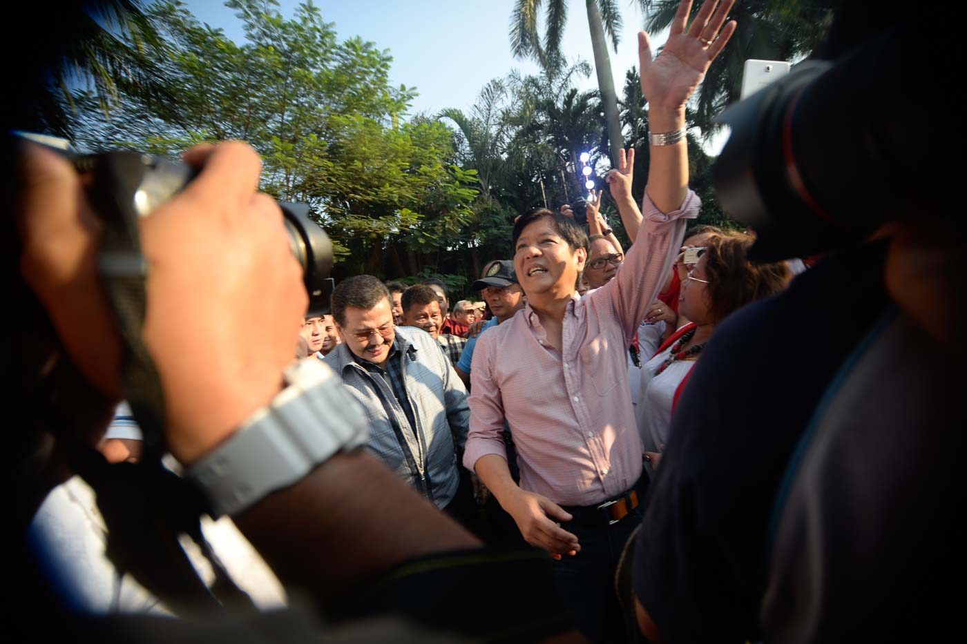 Marcos son gathers supporters, launches VP bid