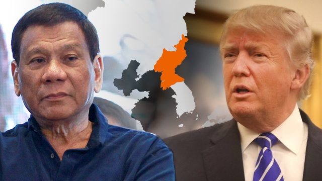 Duterte-Trump talks to focus on North Korea