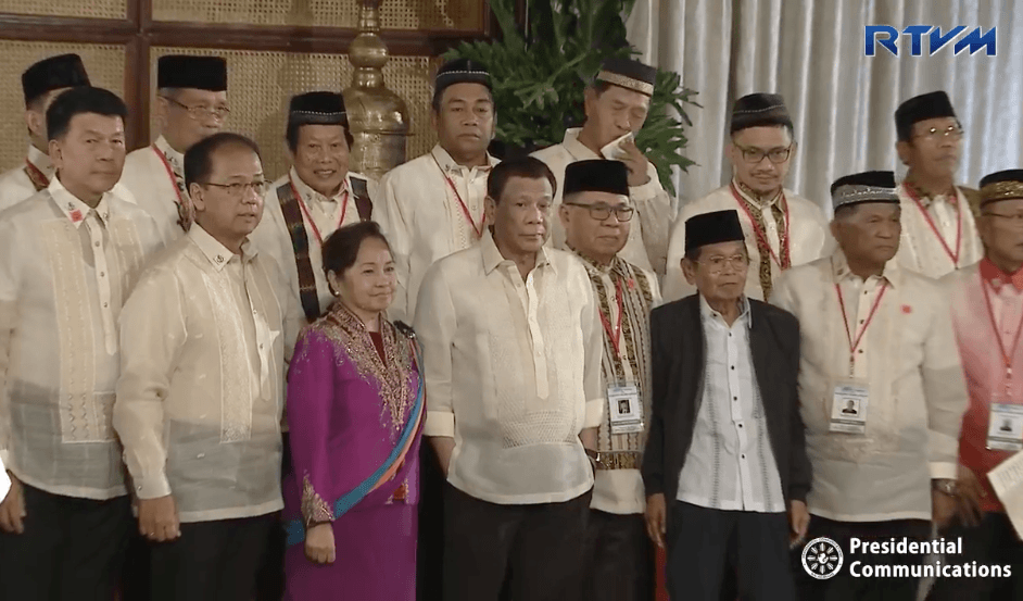 Duterte names Bangsamoro Transition Authority members