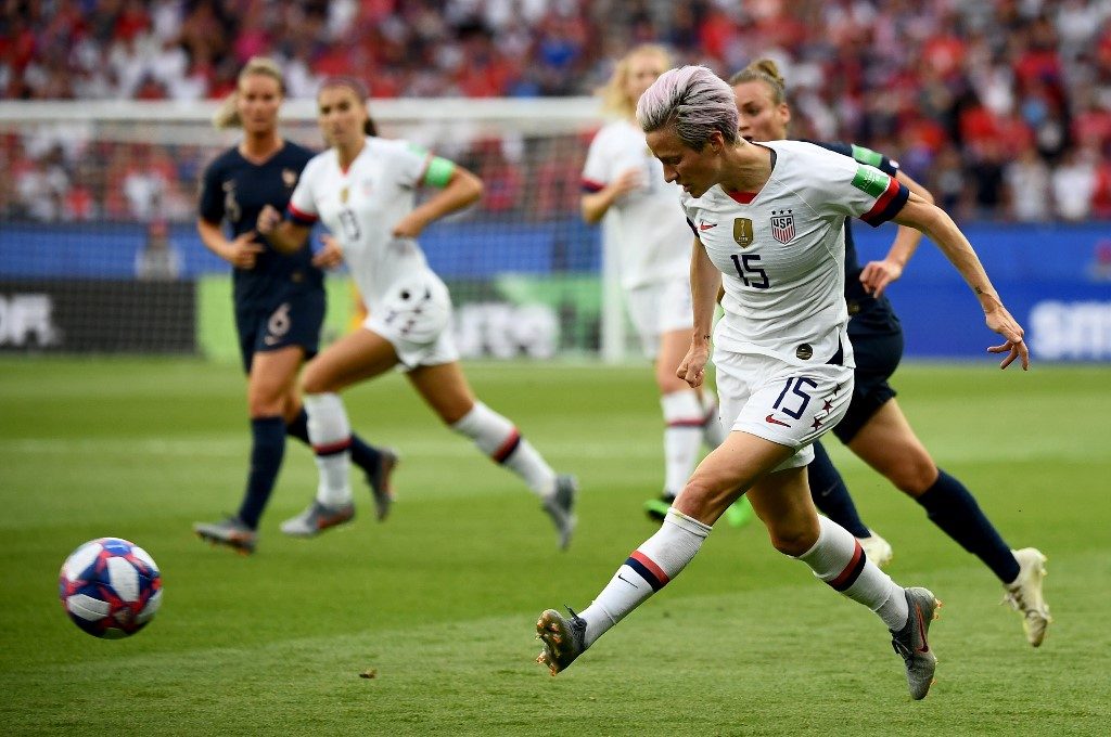 After Trump spat, Rapinoe powers U.S. in World Cup thriller