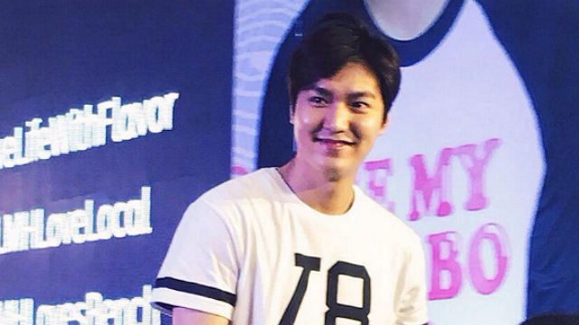 IN PHOTOS: Lee Min Ho meets PH fans
