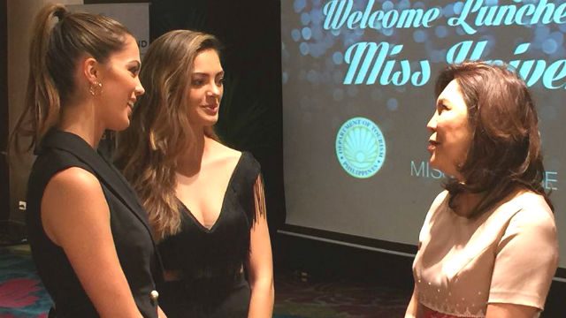 WATCH: Miss Universe 2017 Demi-Leigh Nel-Peters, Iris Mittenaere on their PH visit