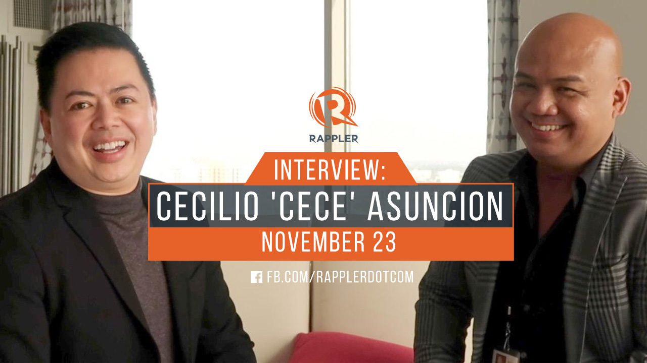 RAPPLER EXCLUSIVE INTERVIEW: Cecilio Asuncion