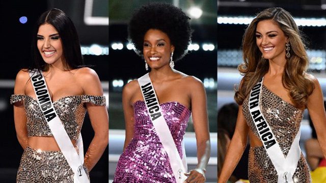 LOOK: The Top 3 for Miss Universe 2017