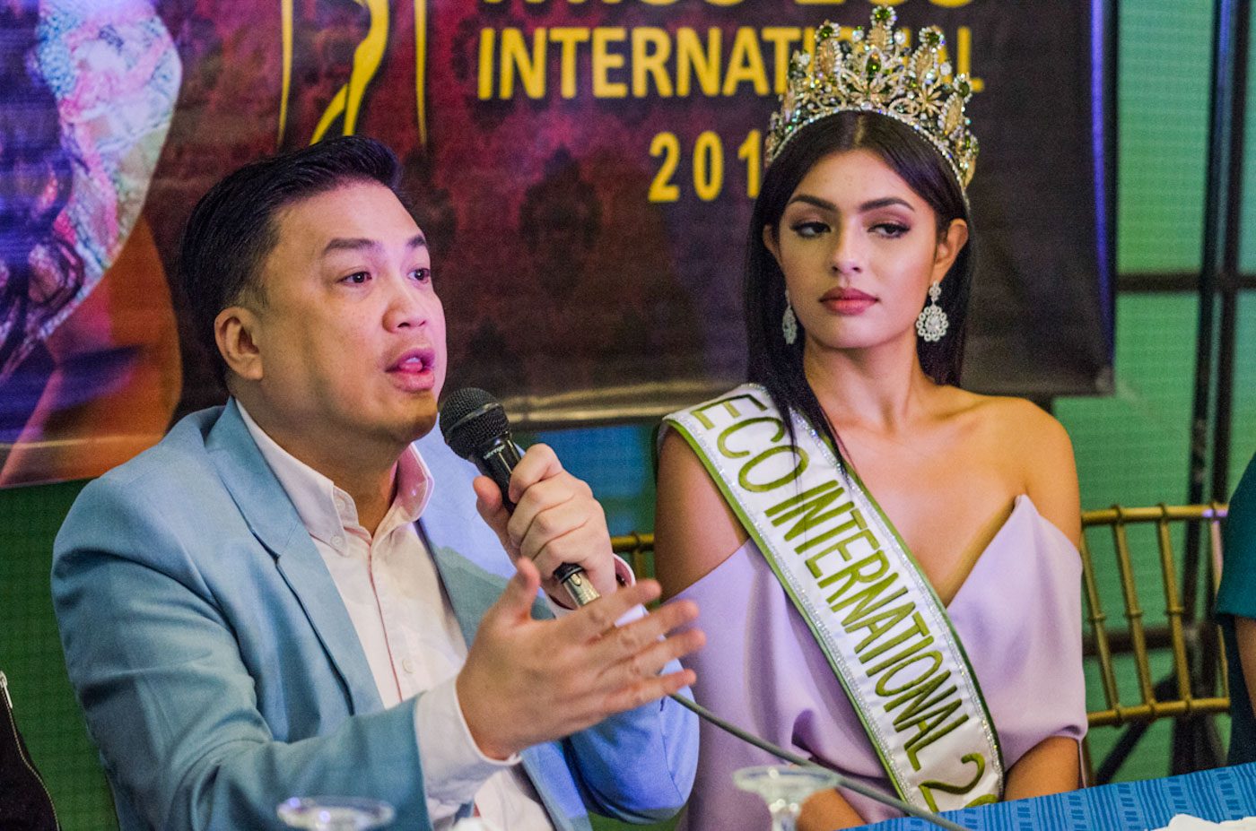 UN ENGAGEMENT. Arnold Vegafria says the Miss Eco International Organization mentioned that Cynthia will have a speaking engagement at the United Nations in New York. 