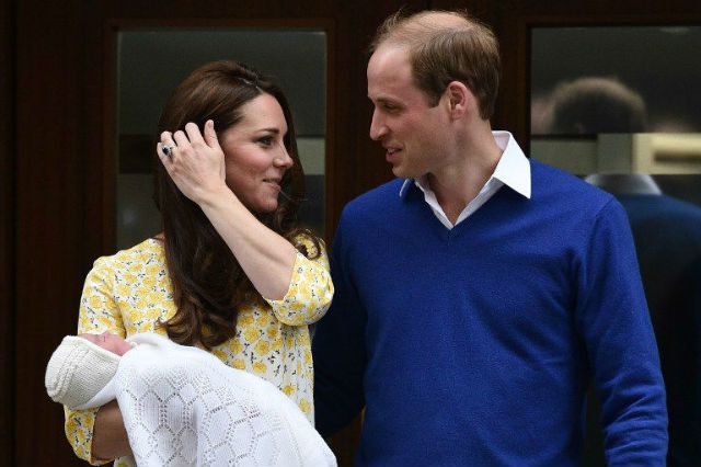 First visitors for Britain’s baby princess