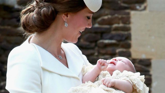 Britain’s Princess Charlotte christened in intimate ceremony