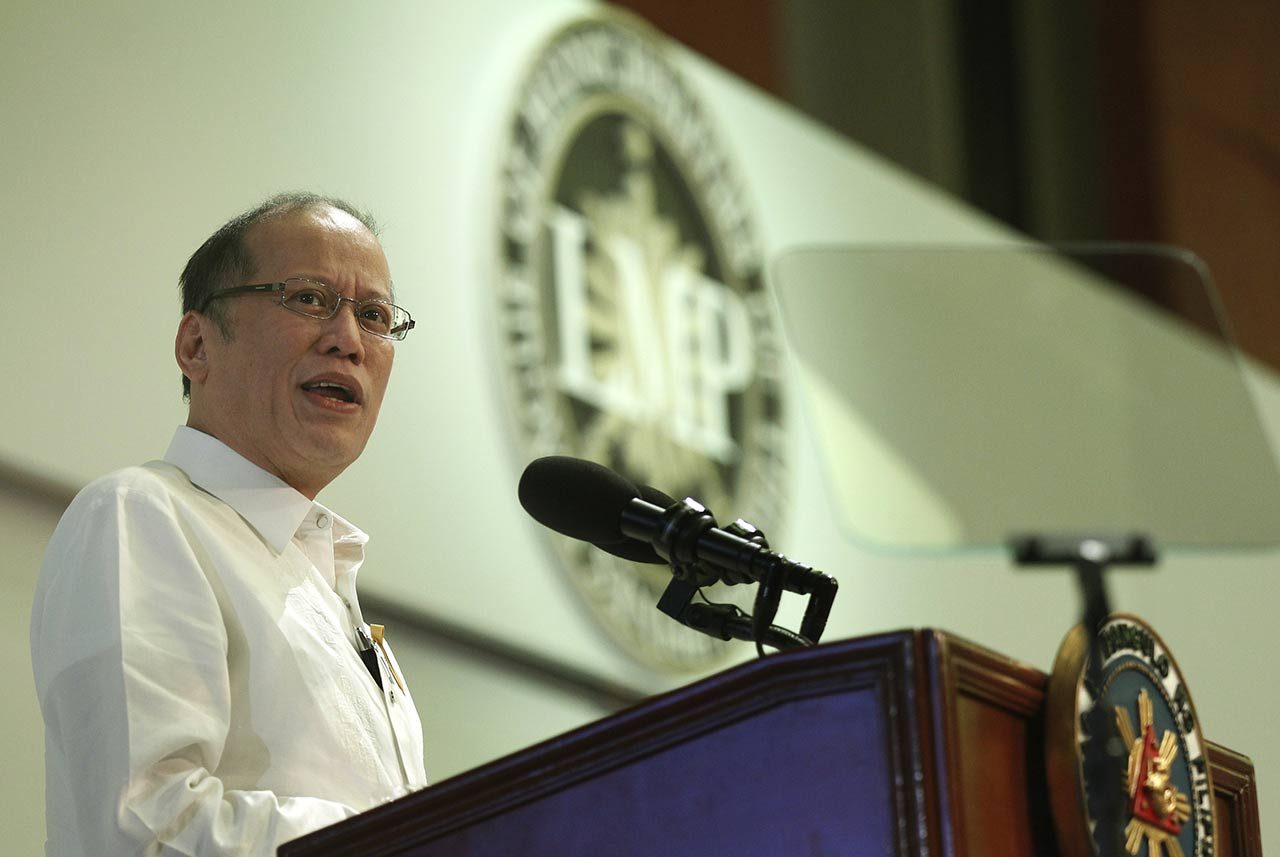 Aquino makes pitch for Roxas, Robredo in final LMP speech