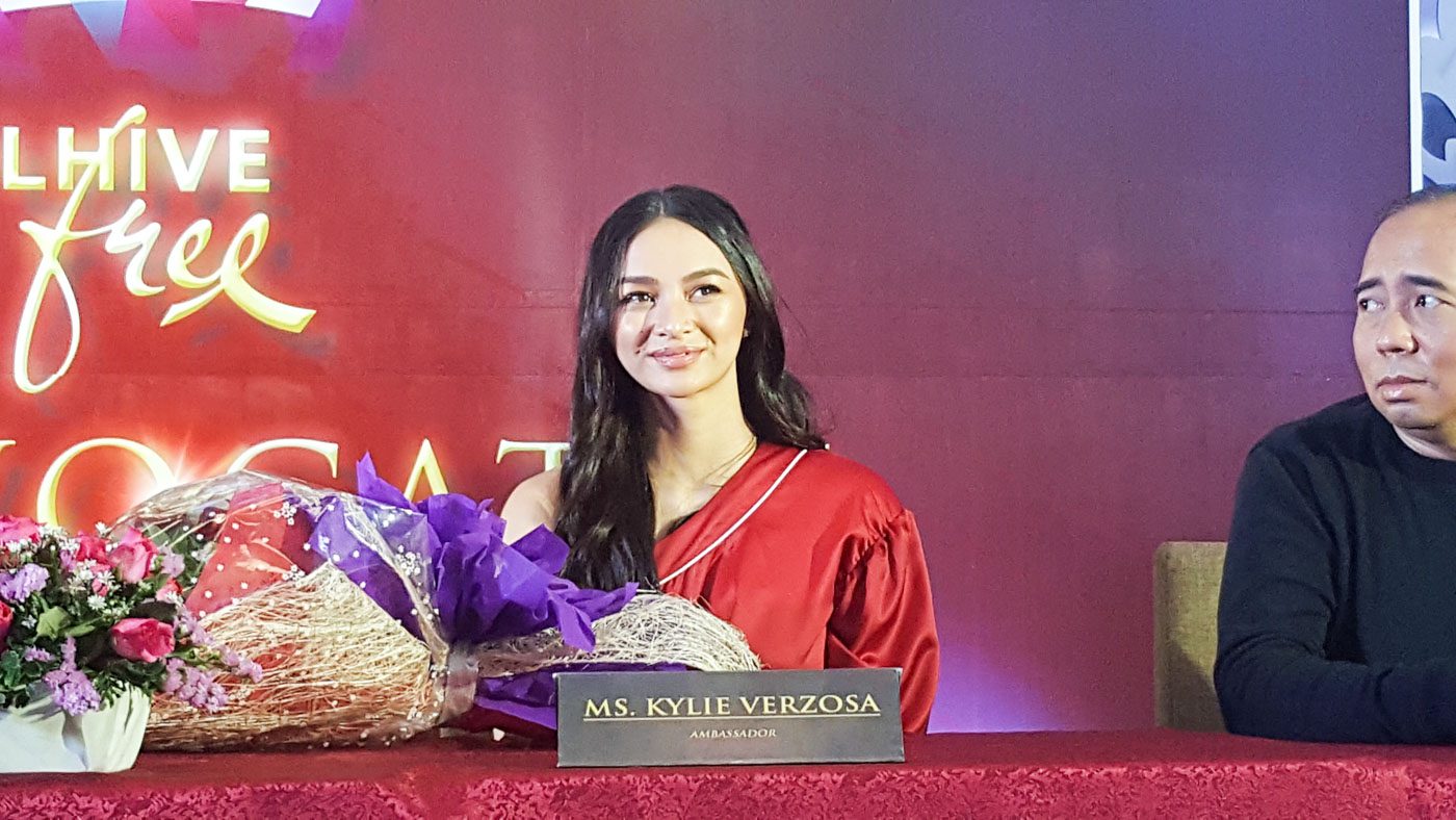 SPOKESPERSON. Aside from mental health, Kylie Verzosa lends her voice as the ambassador of LHIVE FREE Redvocates. 