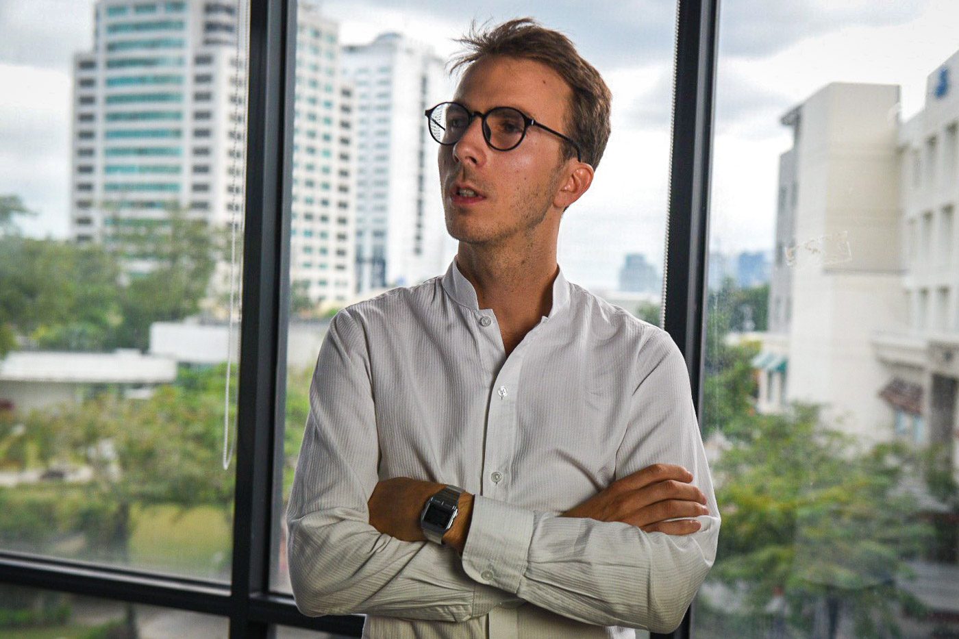 Quanta Digital's founder and CEO, Tristan de Belloy 